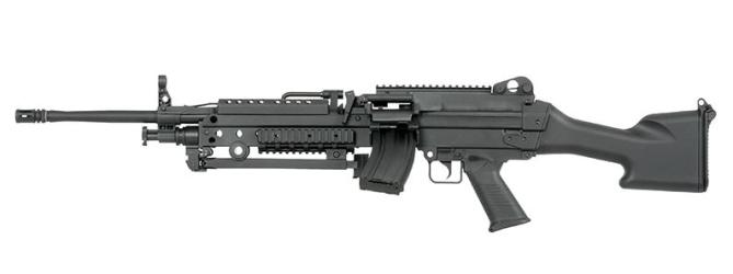 DBoys M249 SAW Sportsline LMG 0,5 Joule AEG Black